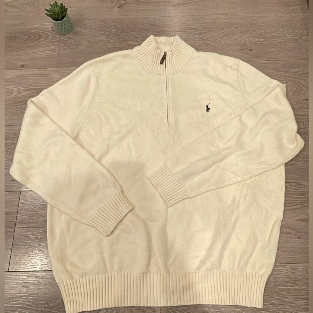 Men’s Polo Ralph Lauren Quarter-Zip Sweater